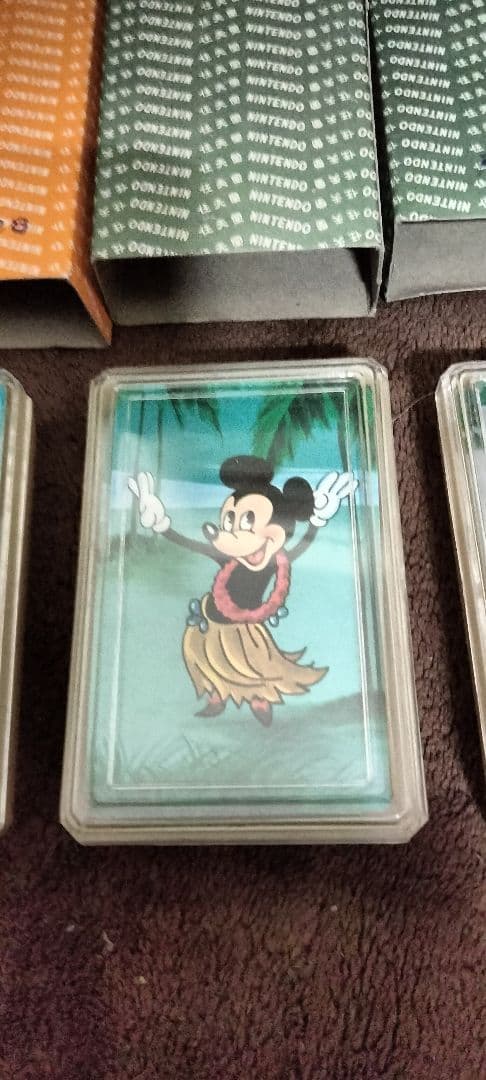 ミッキー ポパイードナルド　カードセット