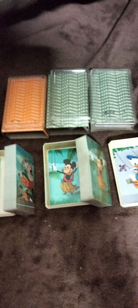 ミッキー ポパイードナルド　カードセット