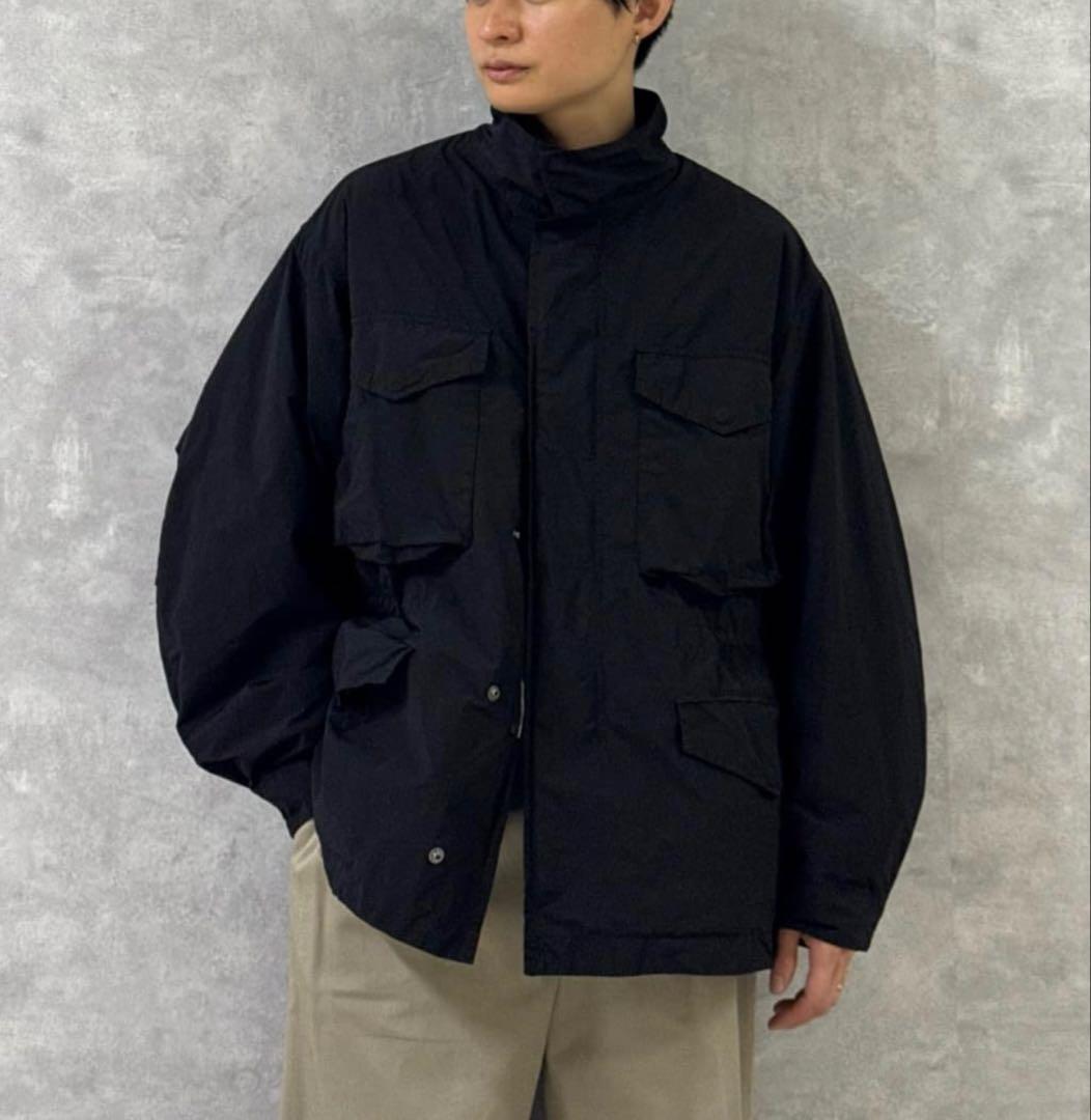 【新品】＜ATON x BY＞3WAY M-65/コート ブラック サイズ04