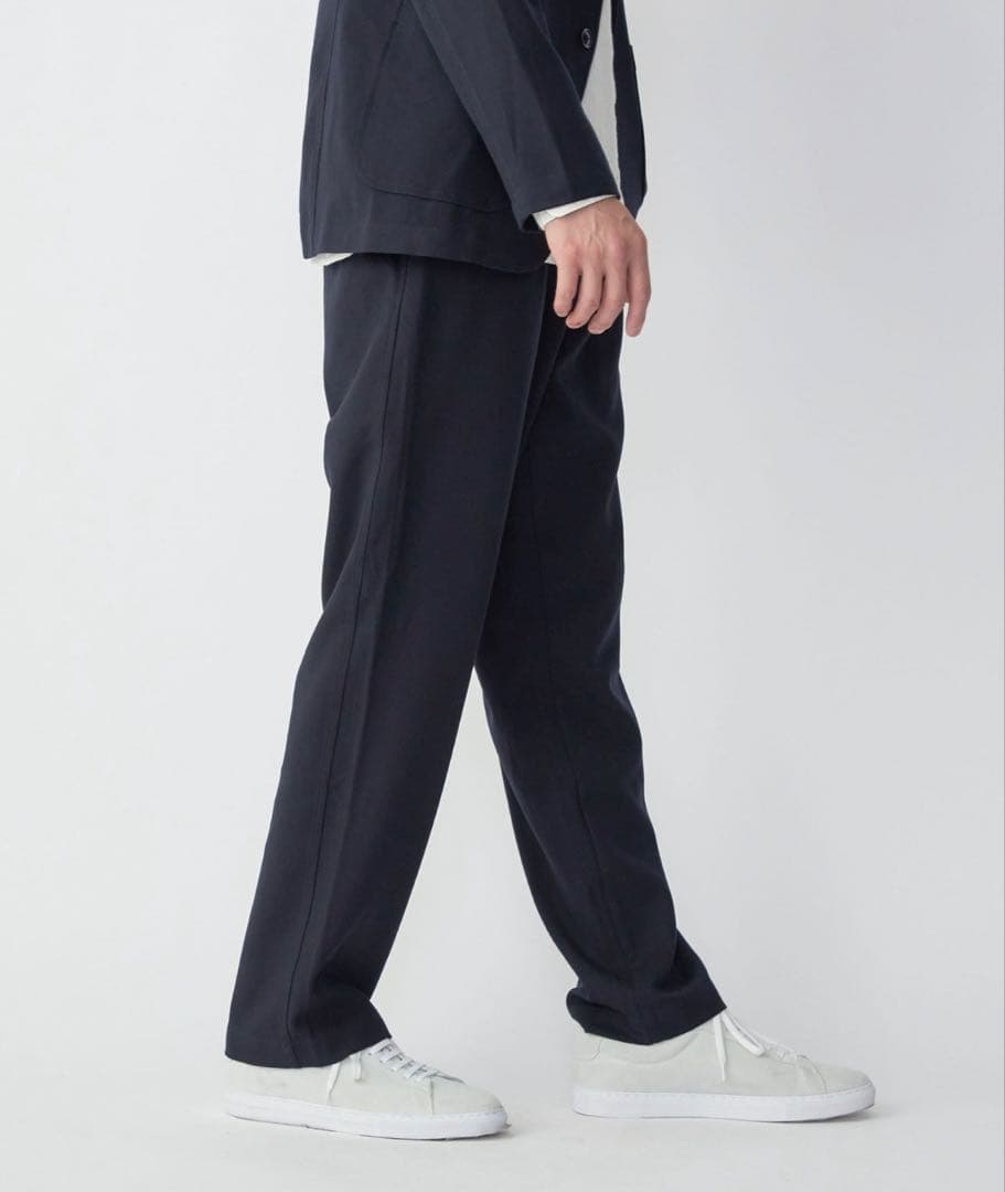 SHIPS ソフト ストレッチツイルセット アップ（ジャケット+イージーパンツ）