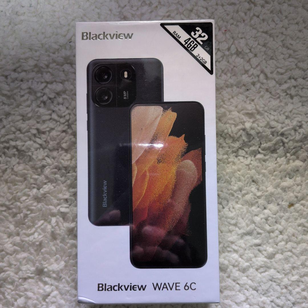 Blackview Wave6C スマートフォン 6.5インチ ブルー