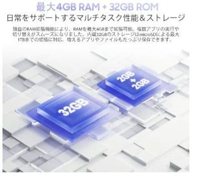 Blackview Wave6C スマートフォン 6.5インチ ブルー