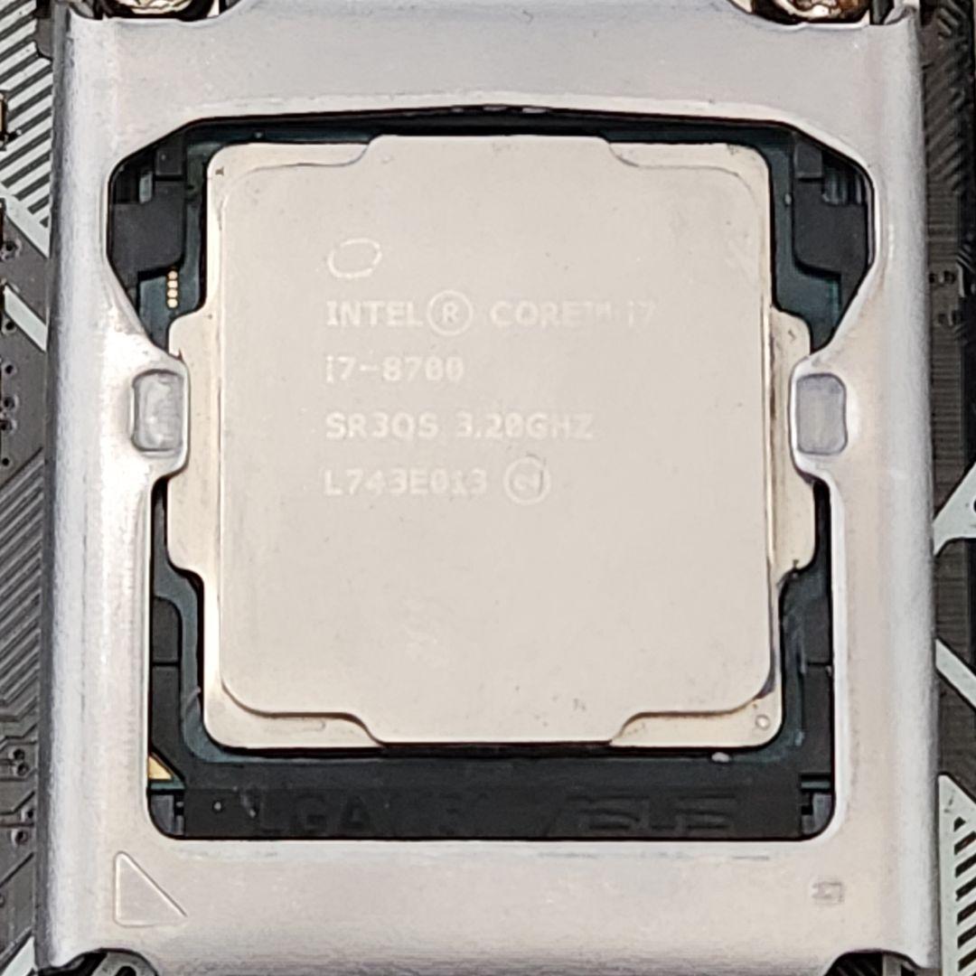 i7-8700 + ASUS PRIME Z370-A 動作確認済み セット