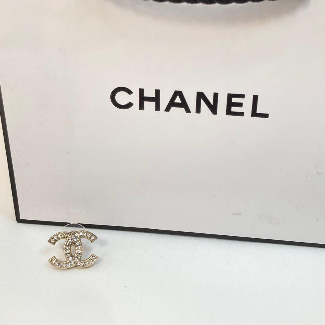 CHANEL シャネル　ピアス　ココマーク　ゴールド　片耳　片方　イヤリング