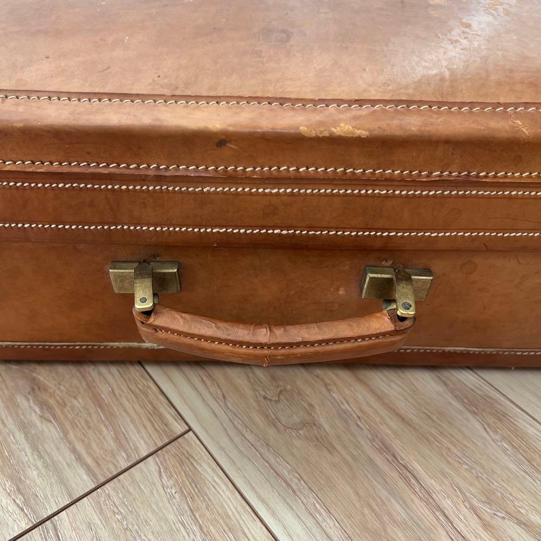 アンティーク レザートランク ヴィンテージ