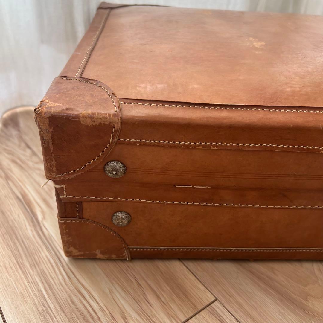 アンティーク レザートランク ヴィンテージ