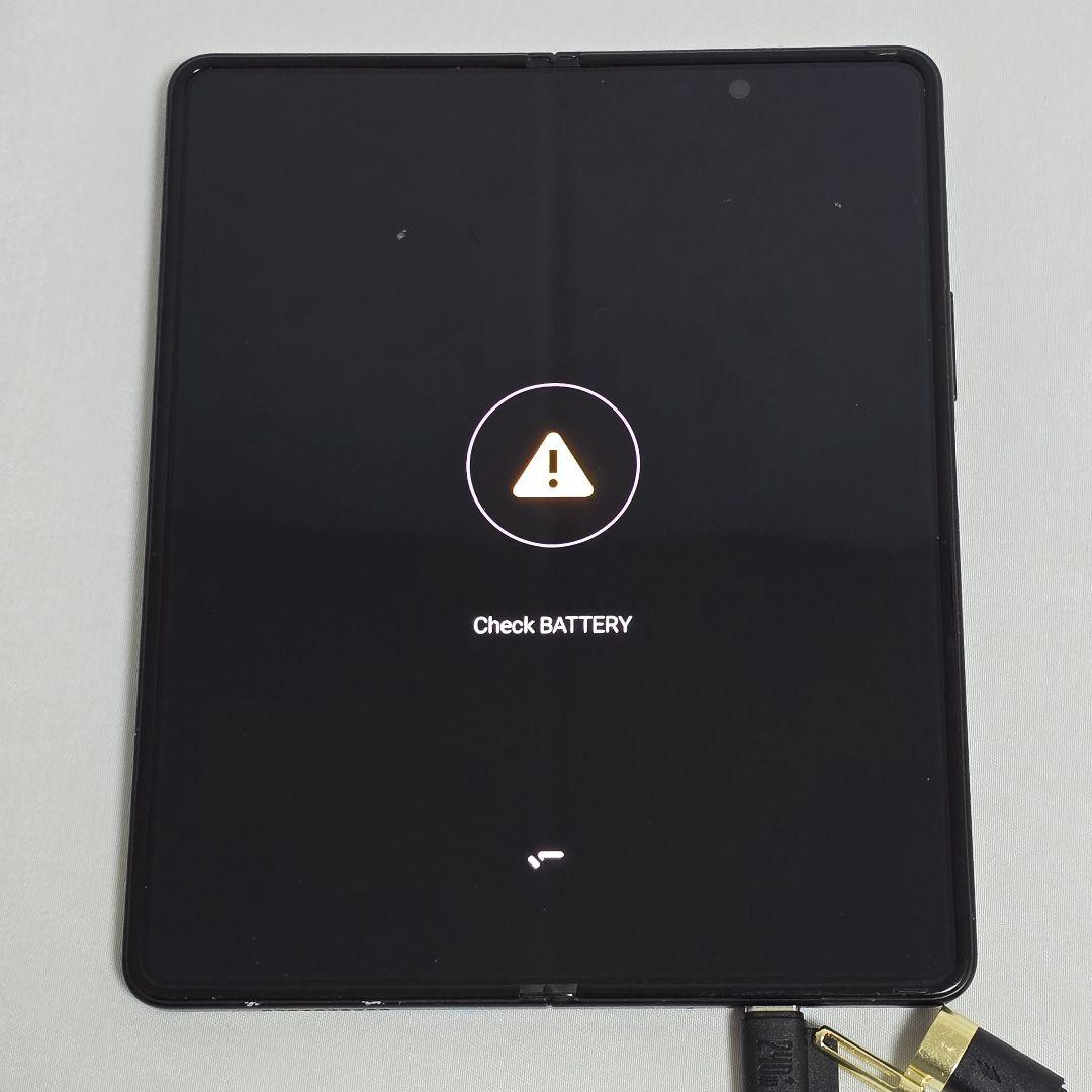 【ジャンク】Galaxy Z Fold3 判定○ Check Battery