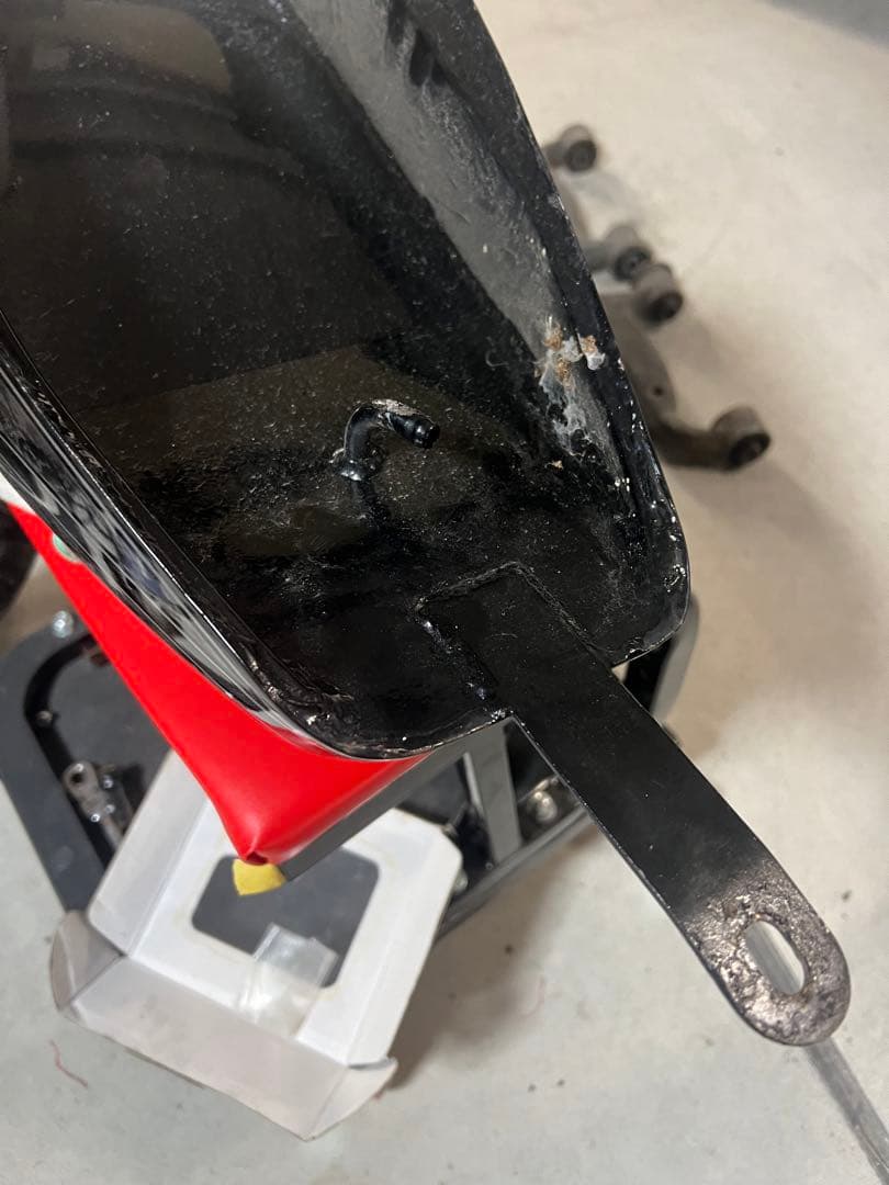 スティード400 社外タンク　カスタムペイント