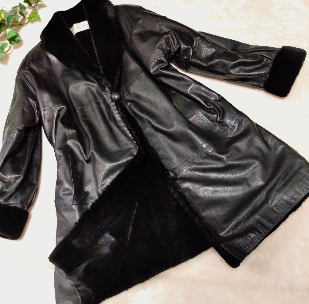 d*3様 ⭐稀少⭐Sprung Freres Paris　レザー　ファーコート