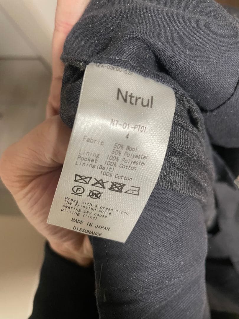 パンツ dissonance Ntrul basic trousers size3