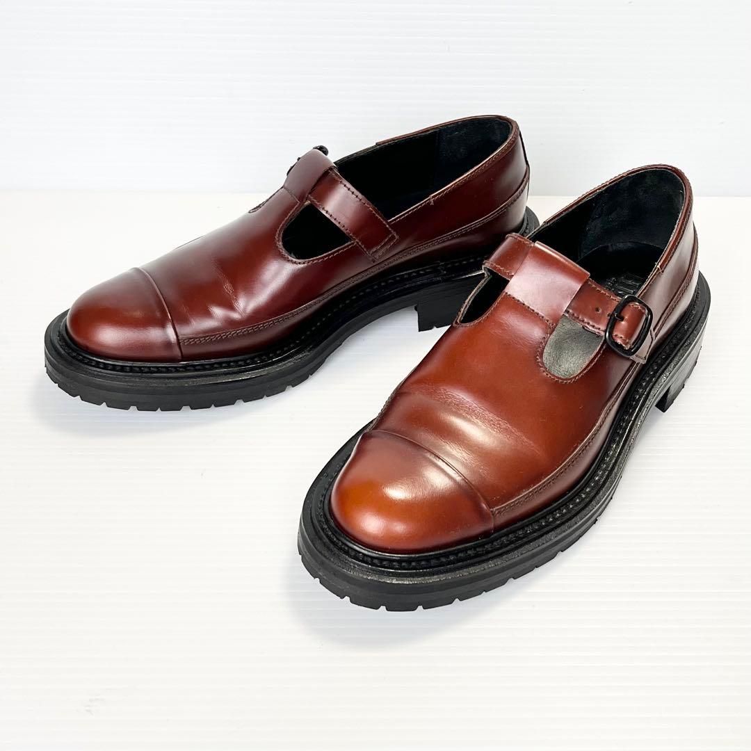 美品✨ HEREU ローファー Tストラップ ブラウン 24 スペイン