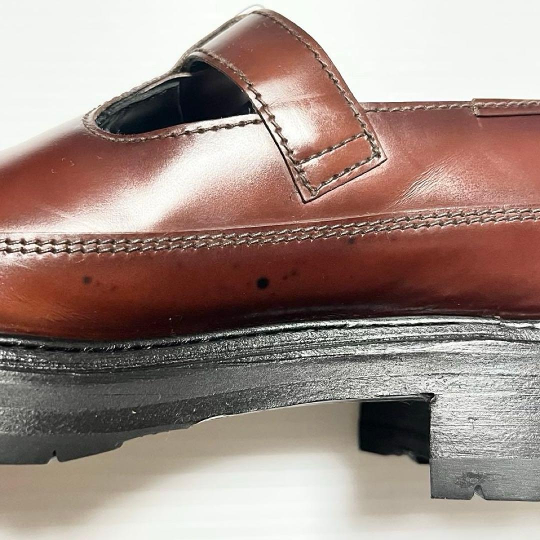 美品✨ HEREU ローファー Tストラップ ブラウン 24 スペイン