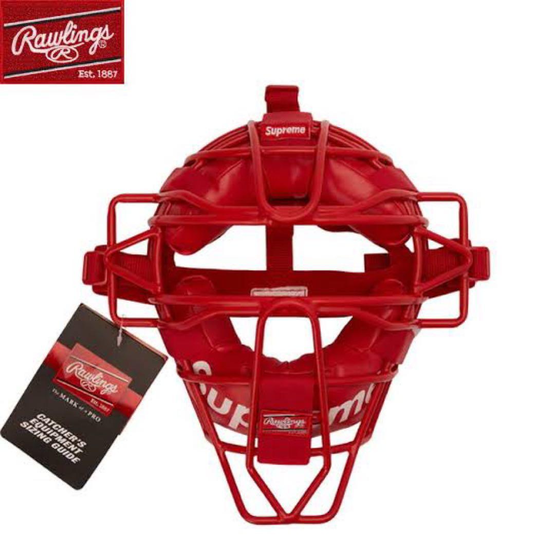 Rawlings Supreme キャッチャーマスク レッド