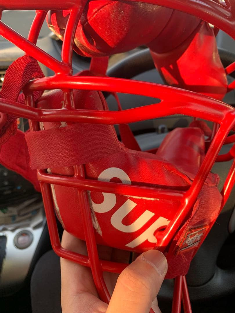 Rawlings Supreme キャッチャーマスク レッド