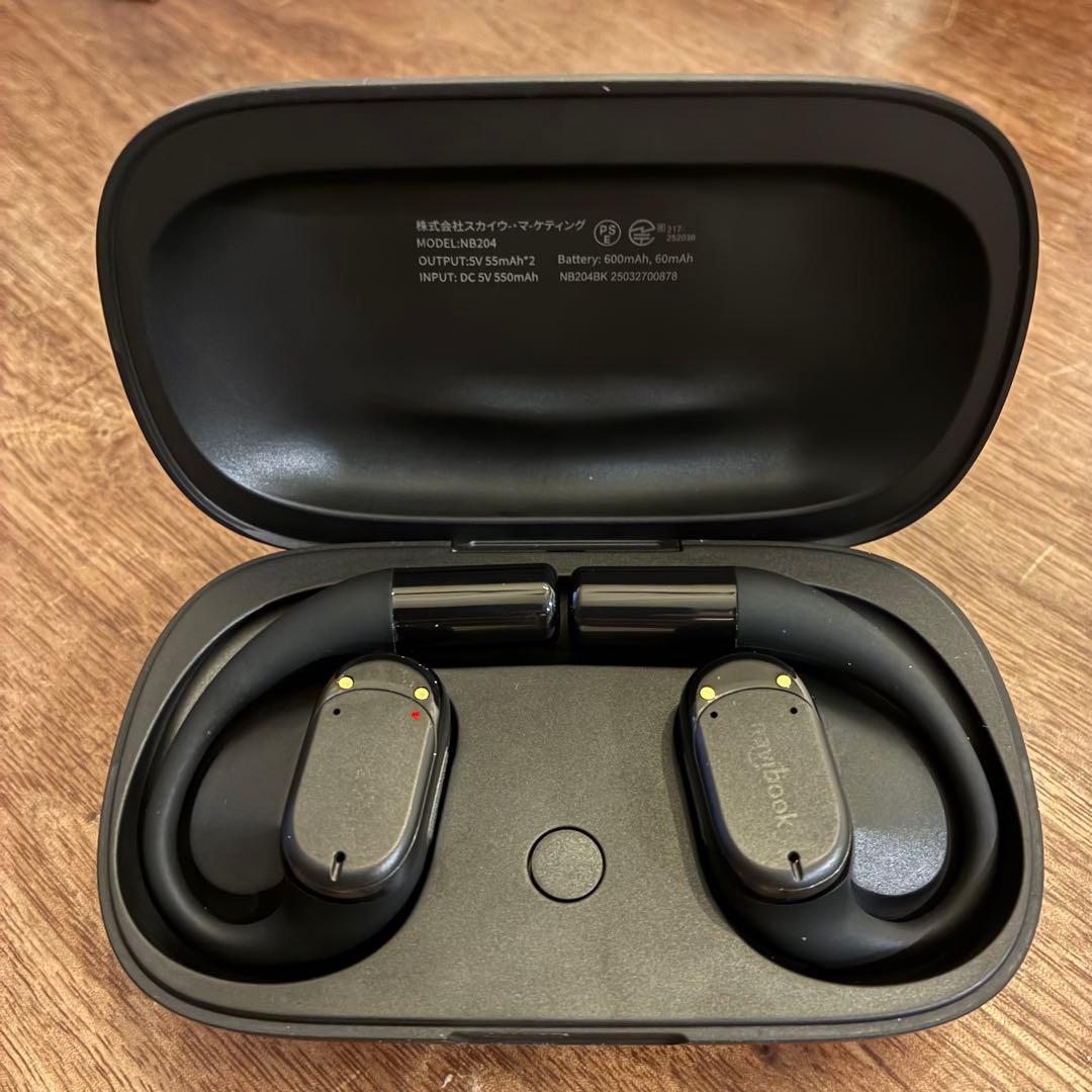 NaviBook AI Pro NB204 ワイヤレスイヤホン マイク付　極美品