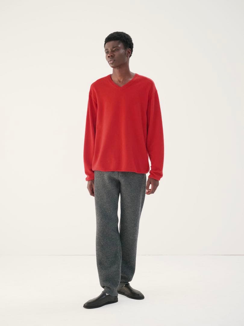 23AW AURALEE FELTED WOOL KNIT P/O 4 タグ付