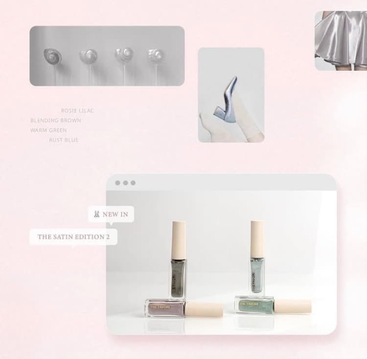 THE FAVORI ザ・ミューズ インク THE SATIN EDITION2