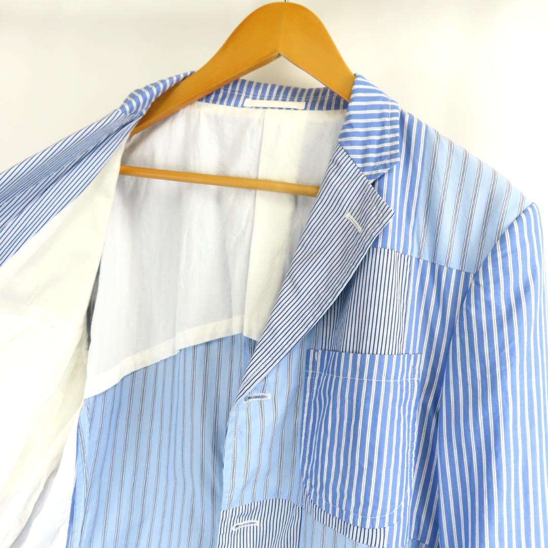美品 COMME des GARCONS HOMME ストライプ ジャケット M