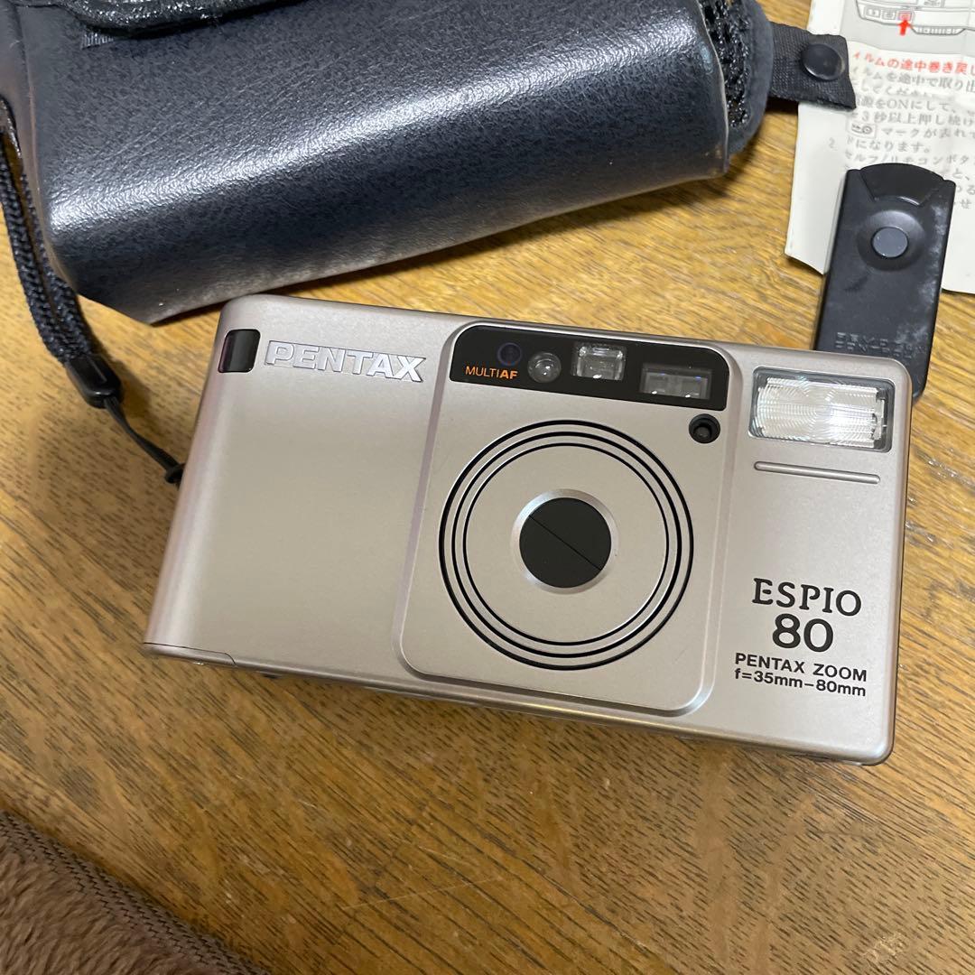 PENTAX ESPIO80コンパクトフィルムカメラ 動作未確認