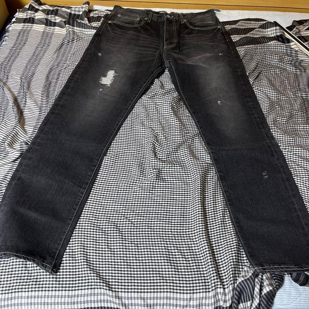 ステューシー ダメージデニム