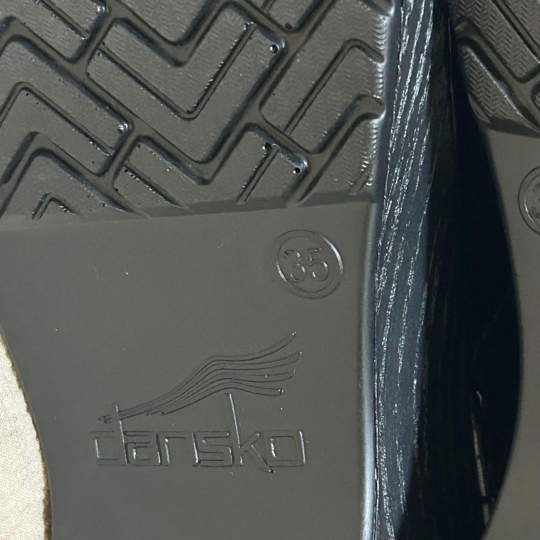✨未使用✨ 【dansko】 プロフェッショナ ルクロッグサンダルオールレザー