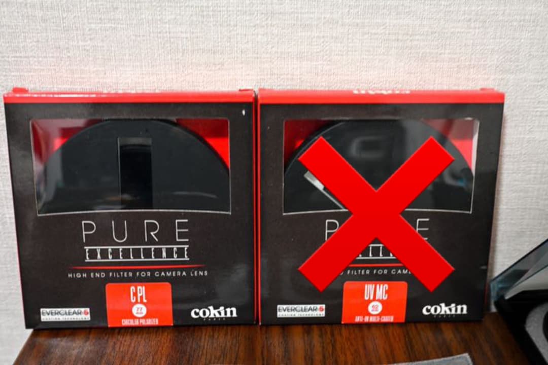 【新品未使用】cokin 高級C-PL 77mm径 真鍮枠　Z/RF/SEL