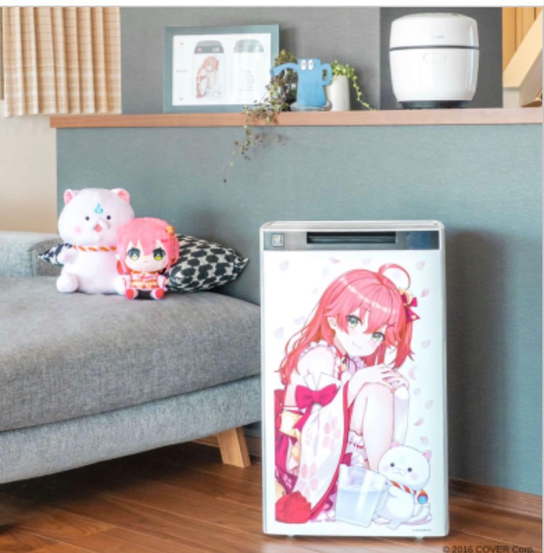 加湿空気清浄機カスタマイズサービス＜さくらみこ Ver.＞