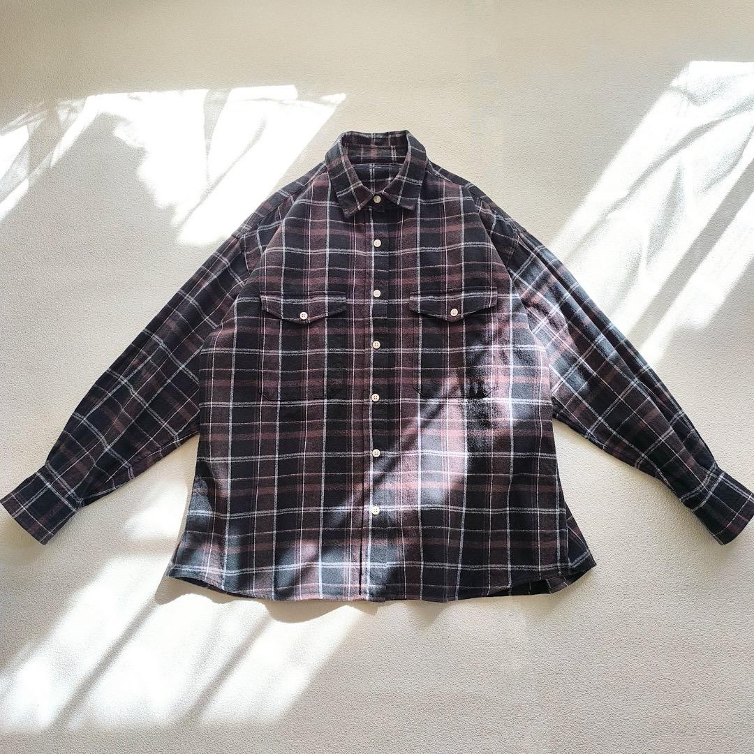 フレームワーク ネル チェック シャツ 2024 AW ブラウス 日本製 フリー