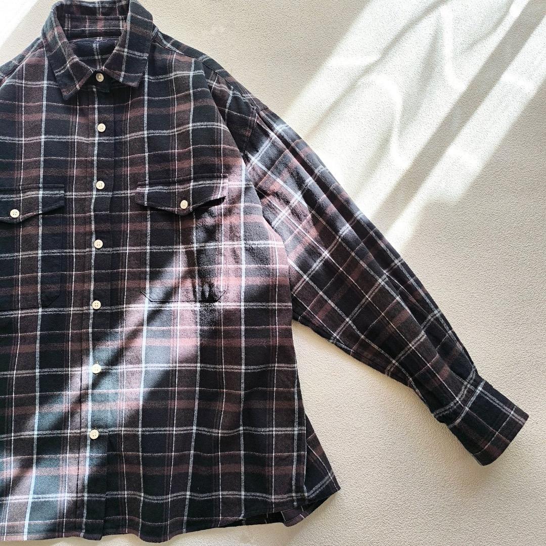 フレームワーク ネル チェック シャツ 2024 AW ブラウス 日本製 フリー