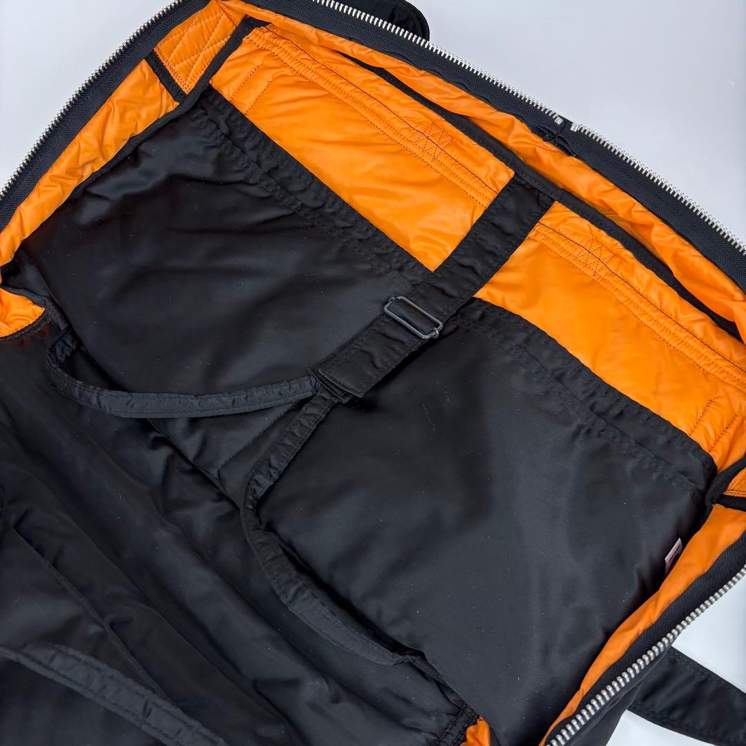 美品✨ポーター タンカー 2way ボストンバッグ 大容量 旅行 ブラック 黒