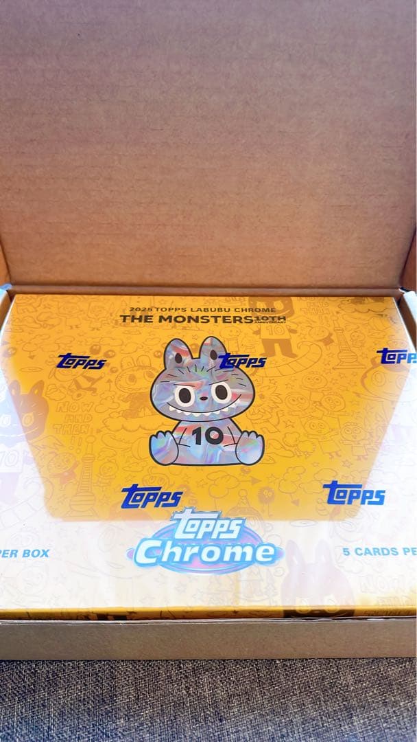 新品 未使用 Topps Chrome 10周年記念ボックス　１BOX