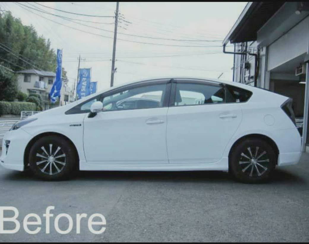 プリウス30系 ローダウンサス コイルスプリング1台分 サスペンション 新品