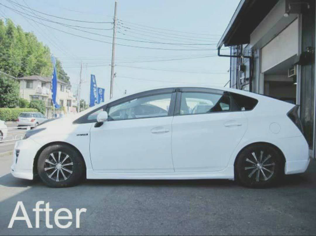 プリウス30系 ローダウンサス コイルスプリング1台分 サスペンション 新品