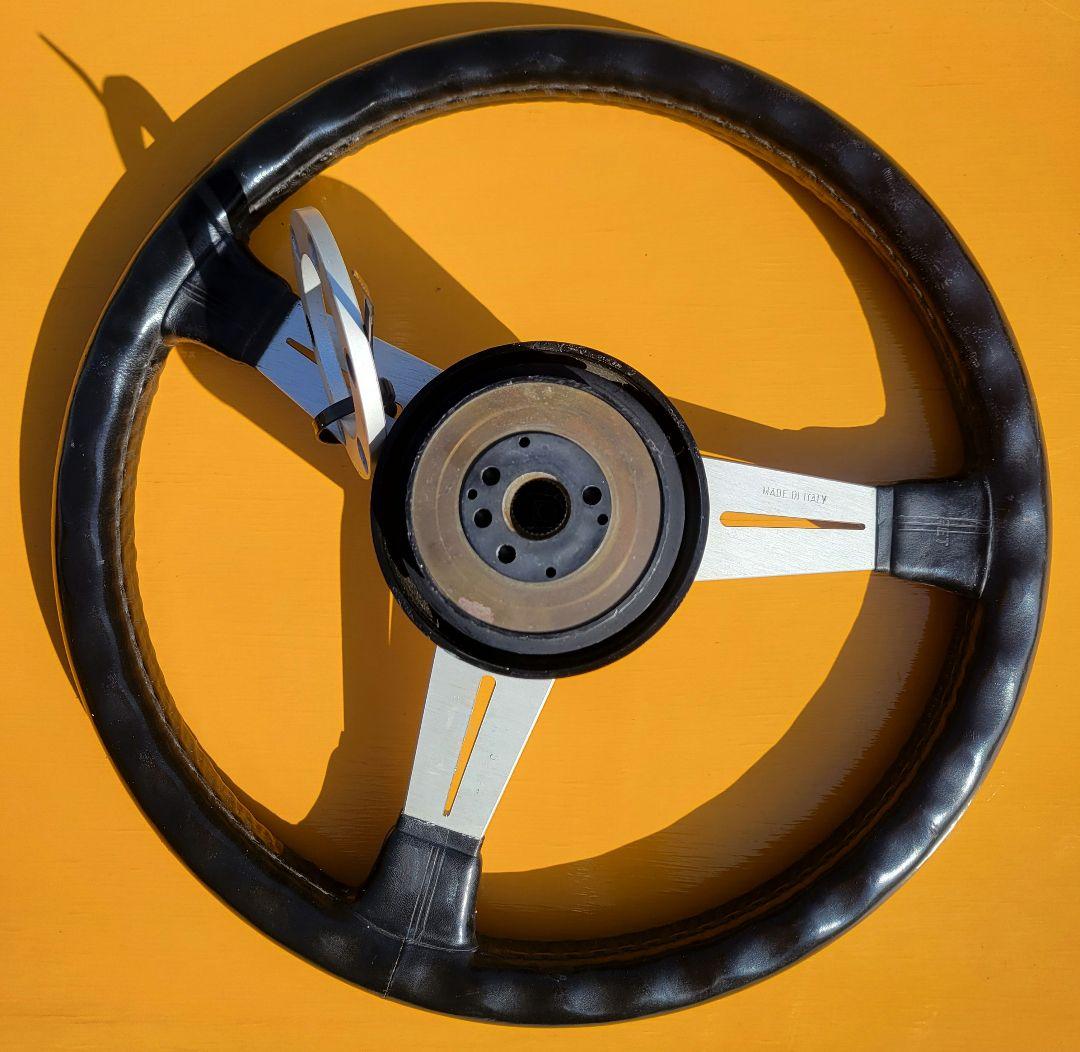 Nardi ステアリングホイール 3本スポーク当時物