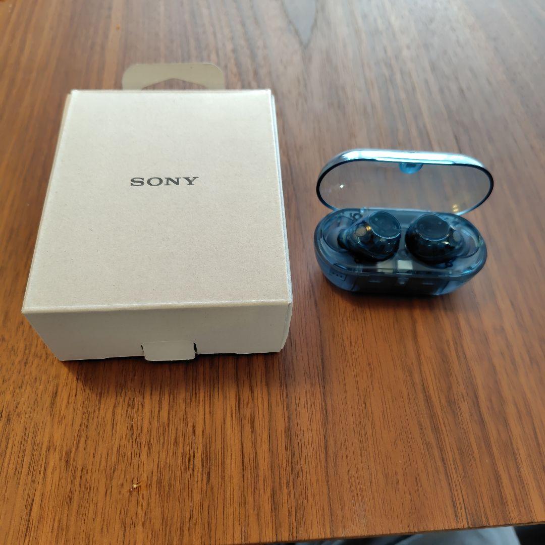 【未使用】上箱無し　SONY WF-C710N ワイヤレスイヤホン◇グラスブルー