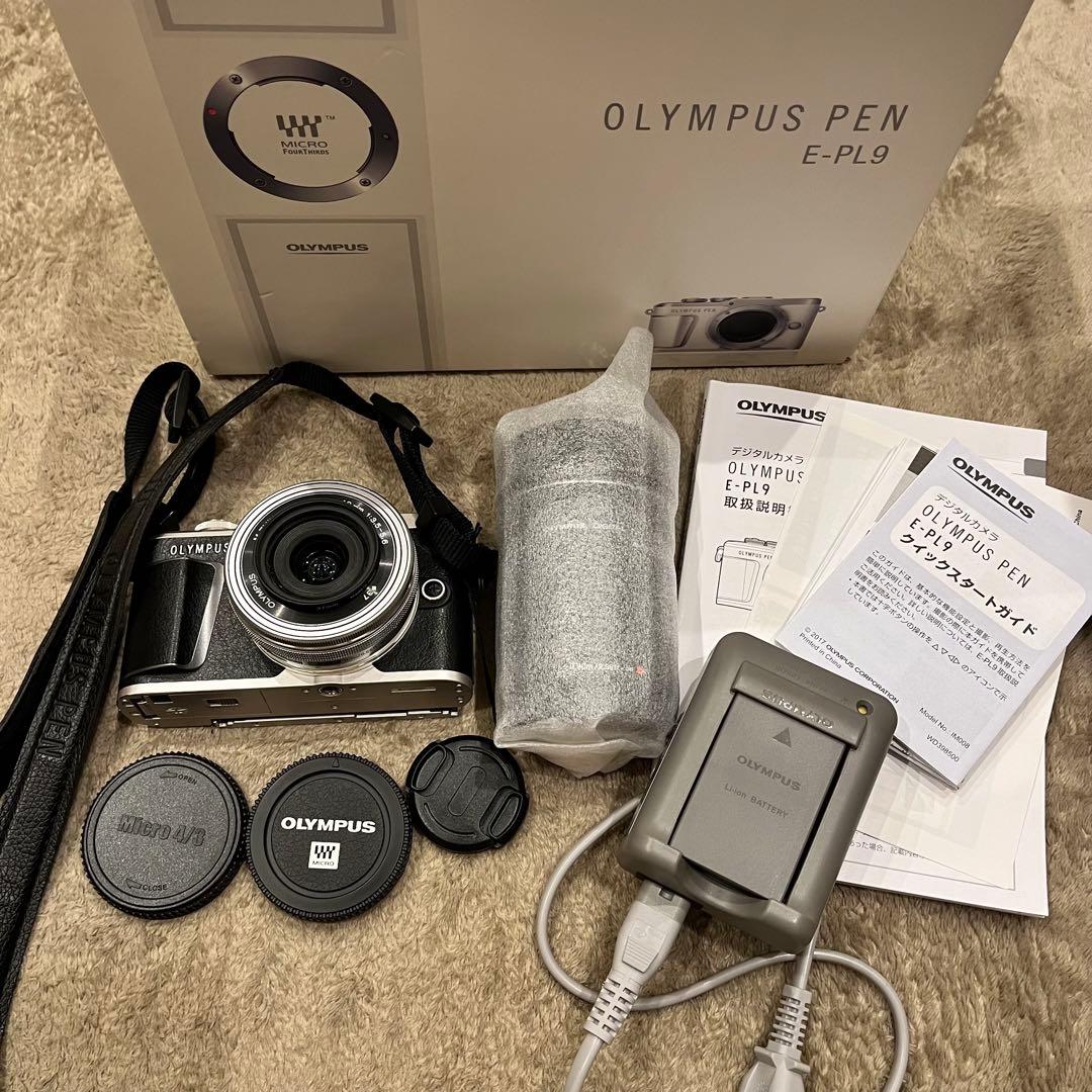 OLYMPUS ミラーレス一眼カメラ PEN E-PL9 ダブルズームキット