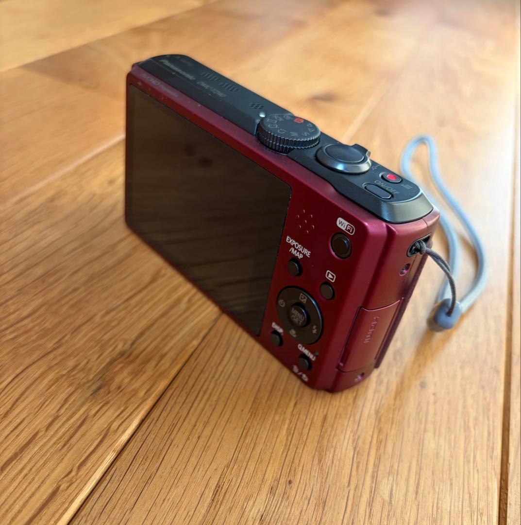 LUMIX DMC-TZ40 レッド コンパクトデジタルカメラ