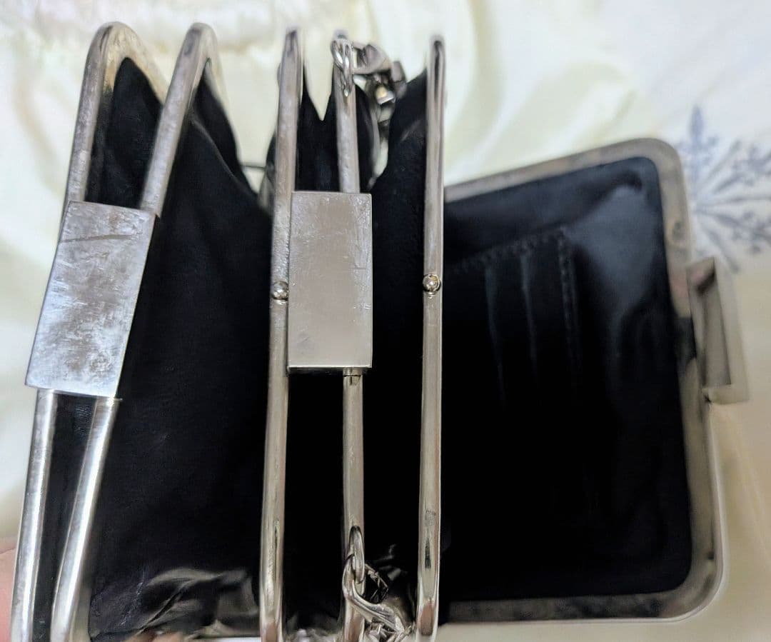 JeanPaul GAULTIER レザー３連クラッチ チェーンショルダーバッグ