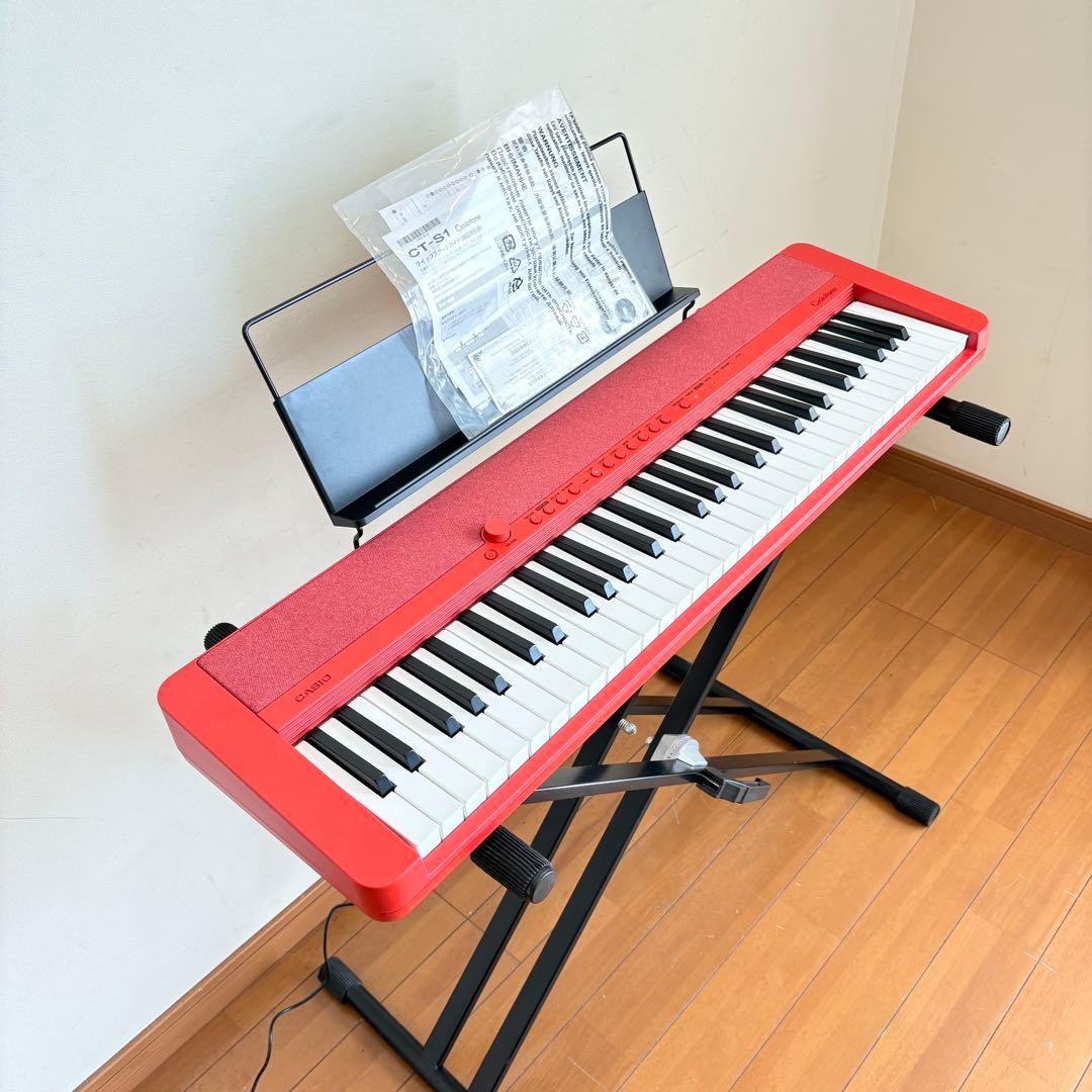 【極美品・付属品完備】CASIO Casiotone 電子キーボード CT-S1