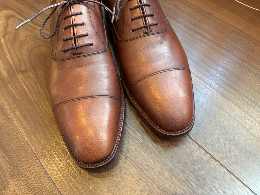 スコッチグレイン 匠モデル 使用少ない ストレートチップ