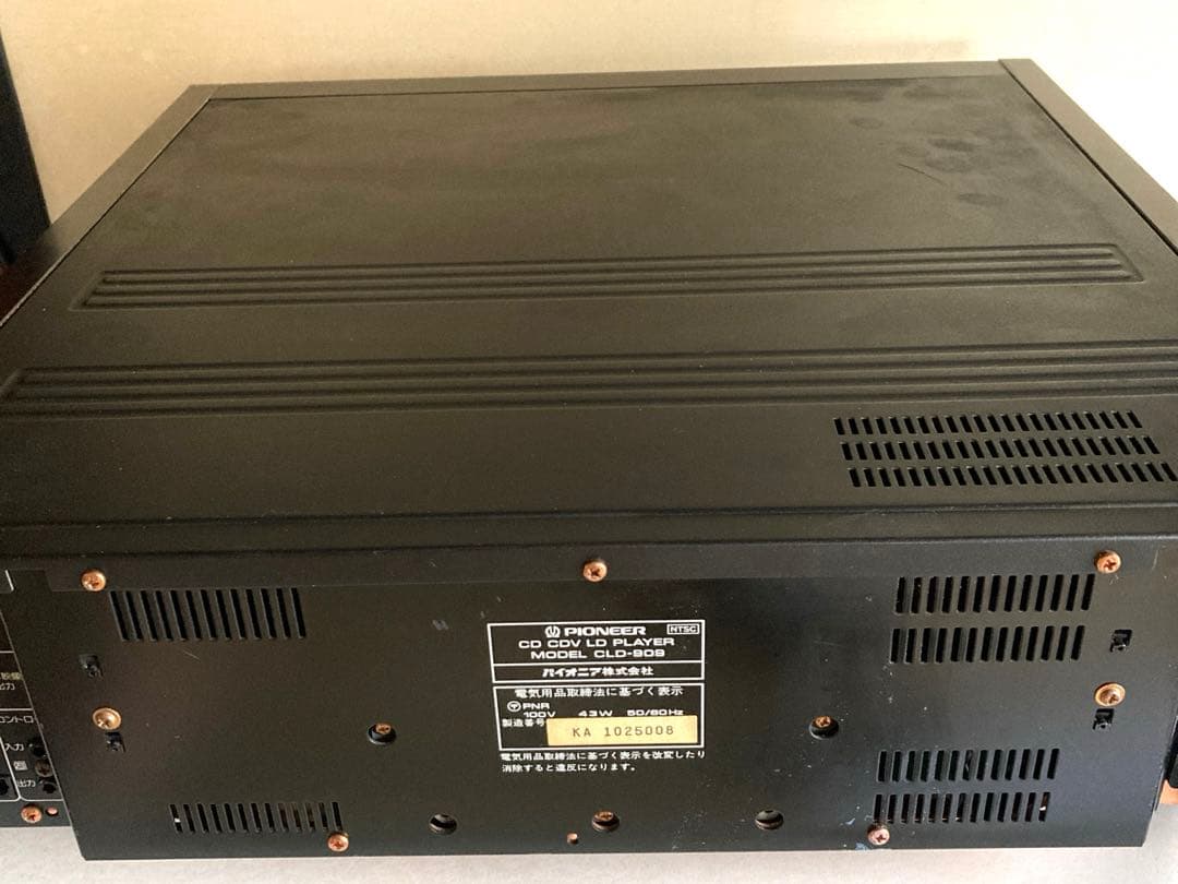【希少な逸品】Pioneer CLD-909 リモコン付き