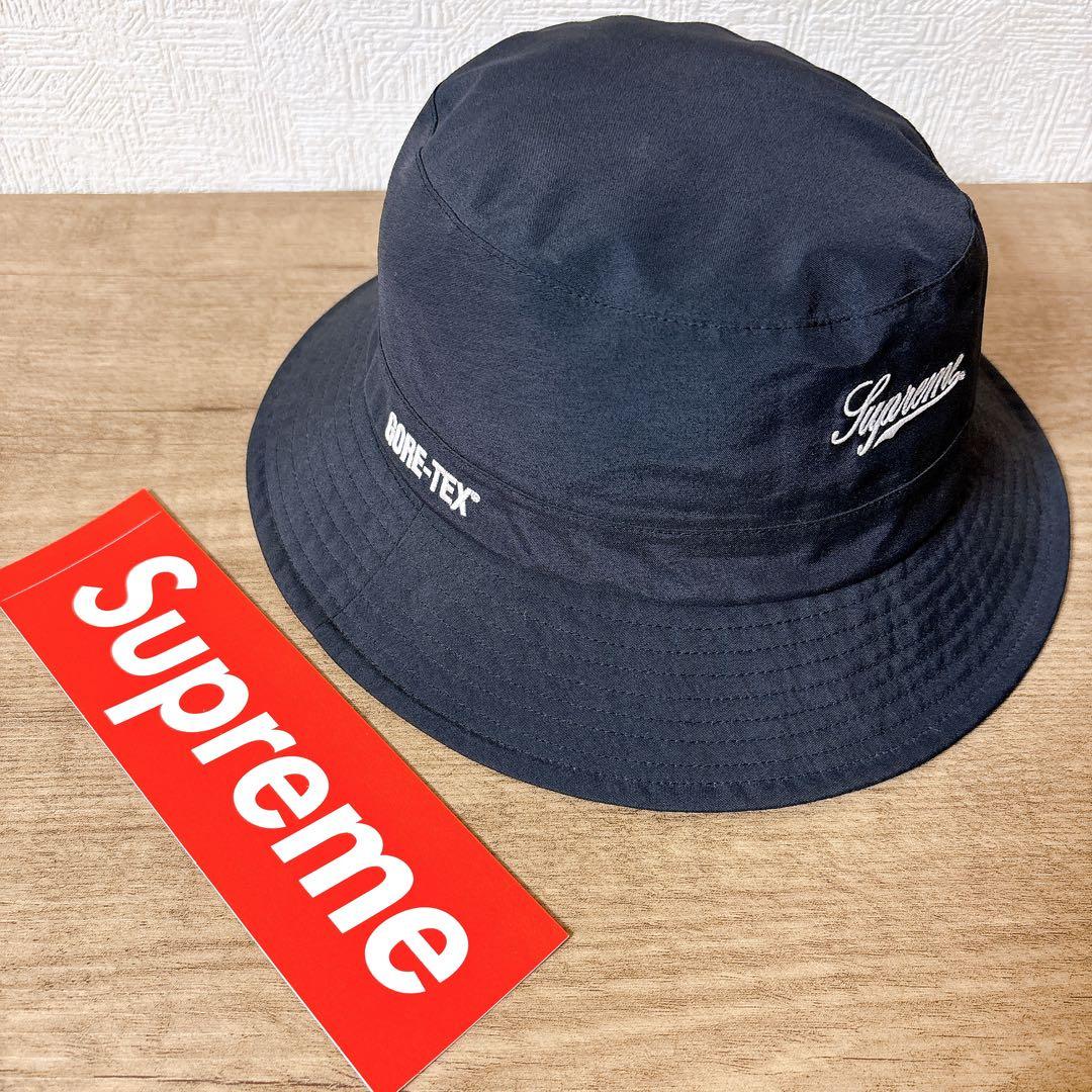 正規品　Supreme GORE-TEX バケットハット　帽子 ハット　ブラック