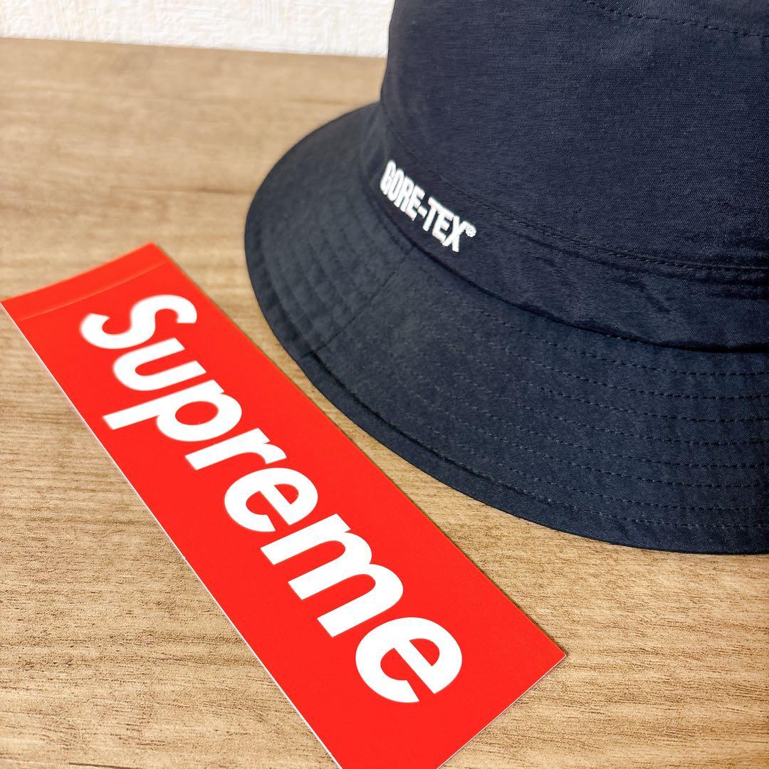 正規品　Supreme GORE-TEX バケットハット　帽子 ハット　ブラック