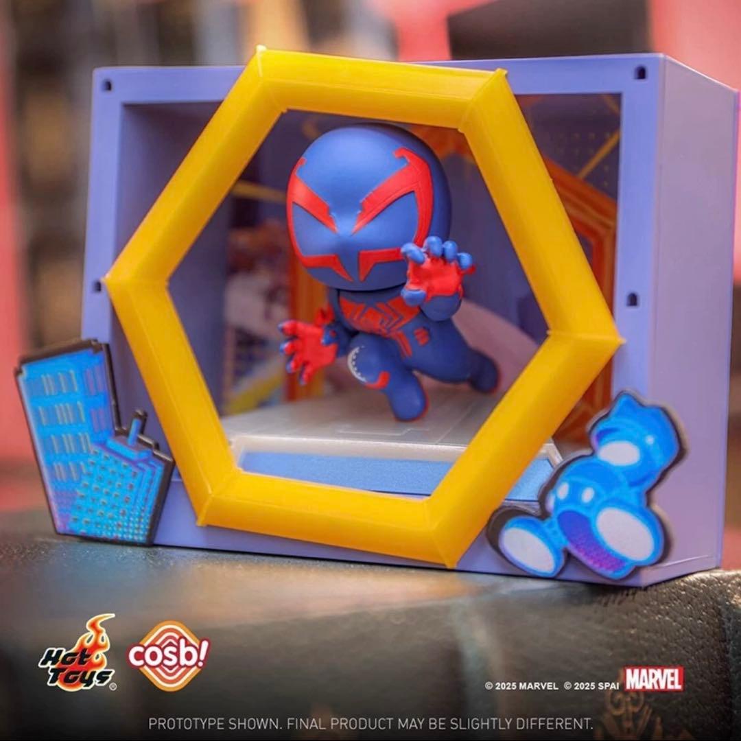 ホットトイズ　コスビコレクション　スパイダーマン 6体入り　未開封シュリンク付き