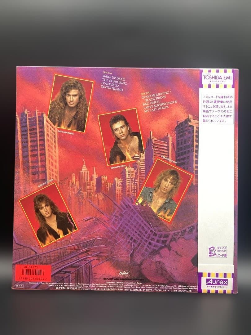 Megadeth PEACE SELLS… BUT WHO'S BUYING?