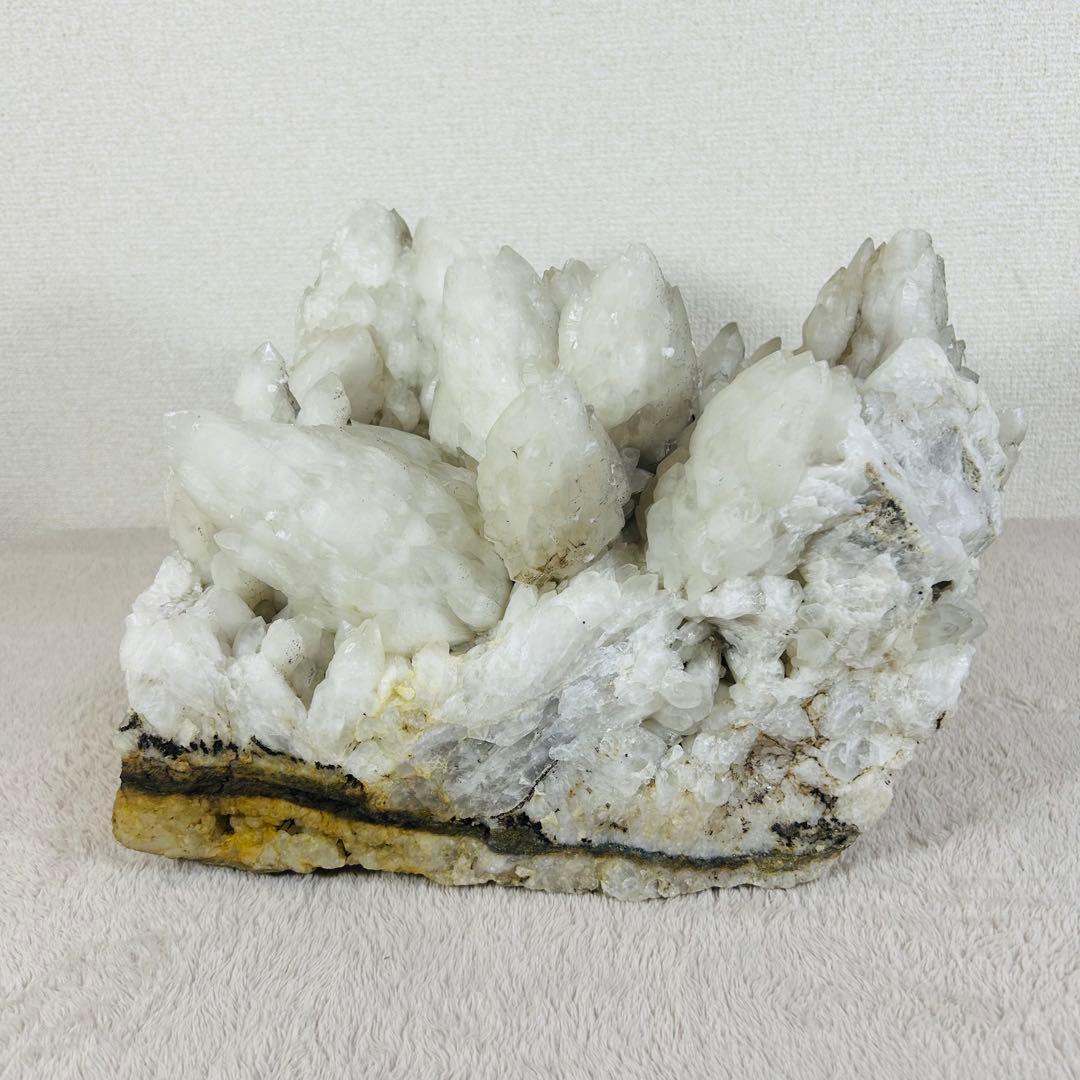 水晶クラスター　白水晶　原石　天然石【特大　約21kg】