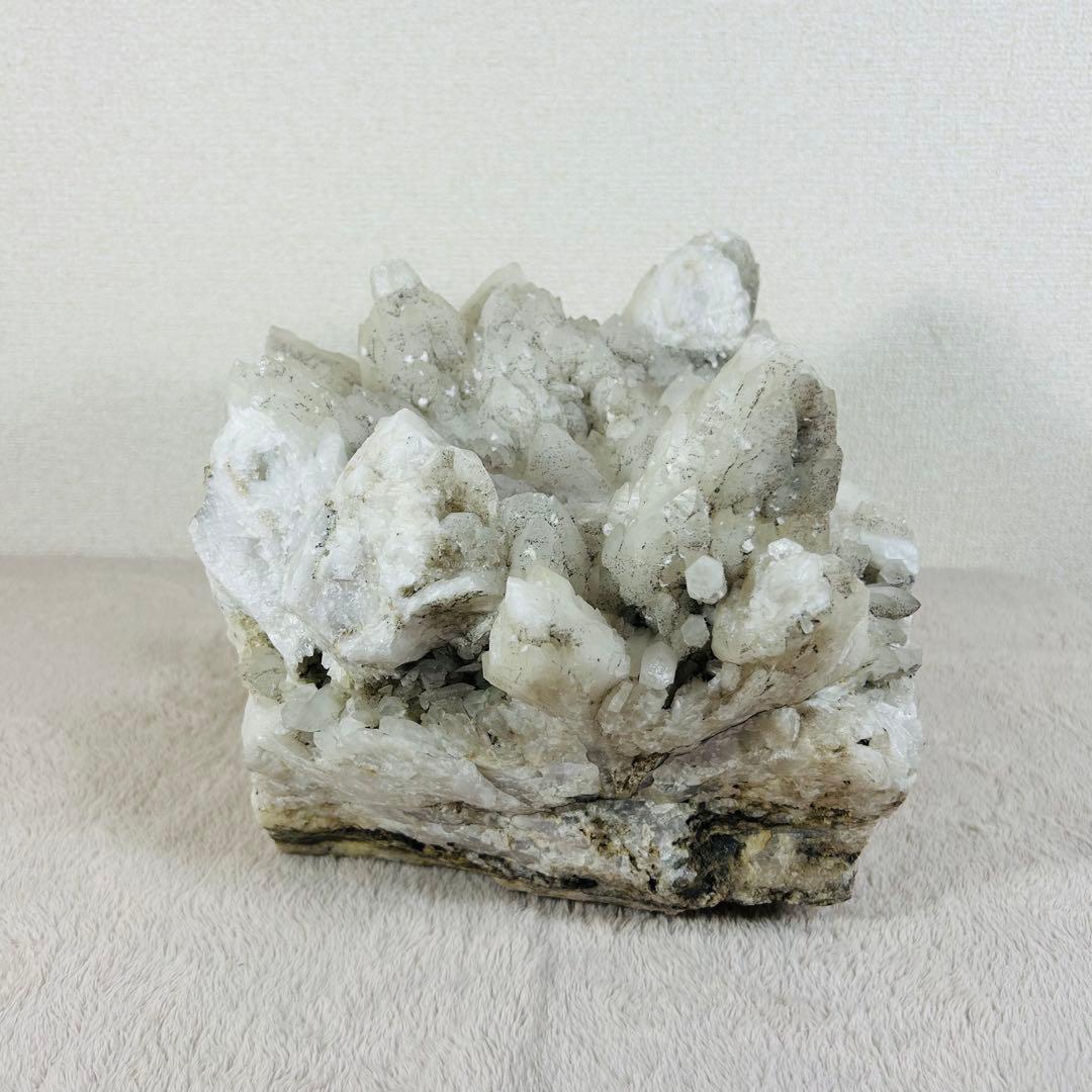 水晶クラスター　白水晶　原石　天然石【特大　約21kg】