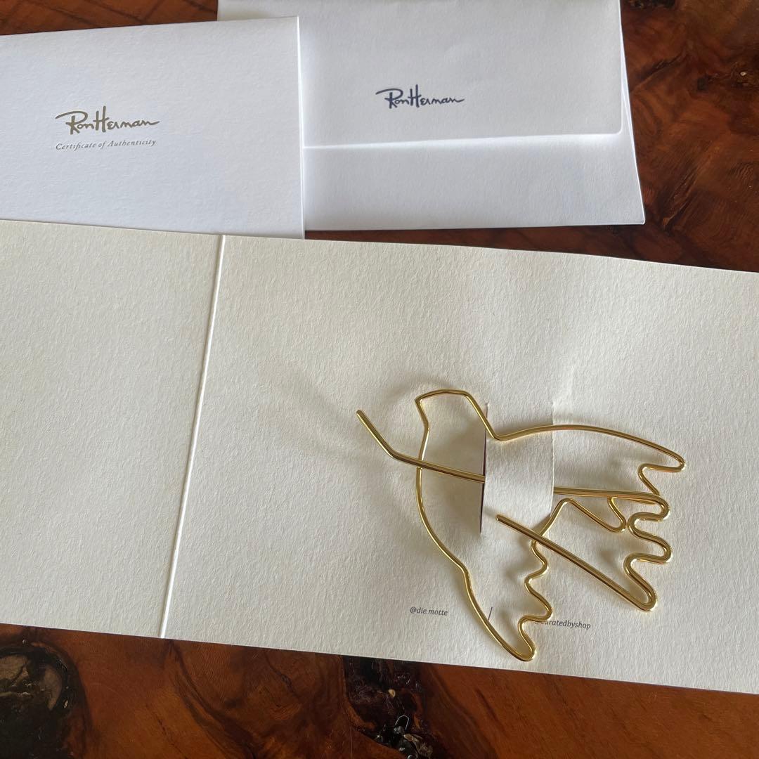 ロンハーマン　ヘアーアクセサリー　バレッタ　ブローチ