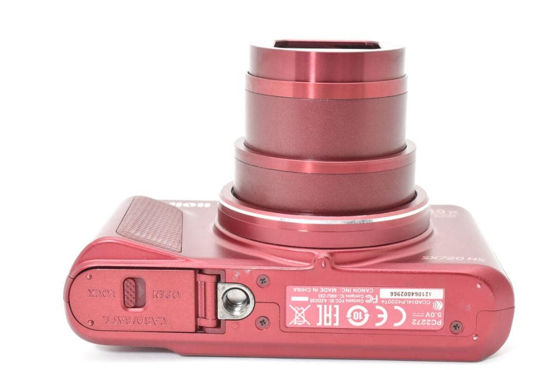 【美品】 Canon PowerShot SX720 HS レッド #95