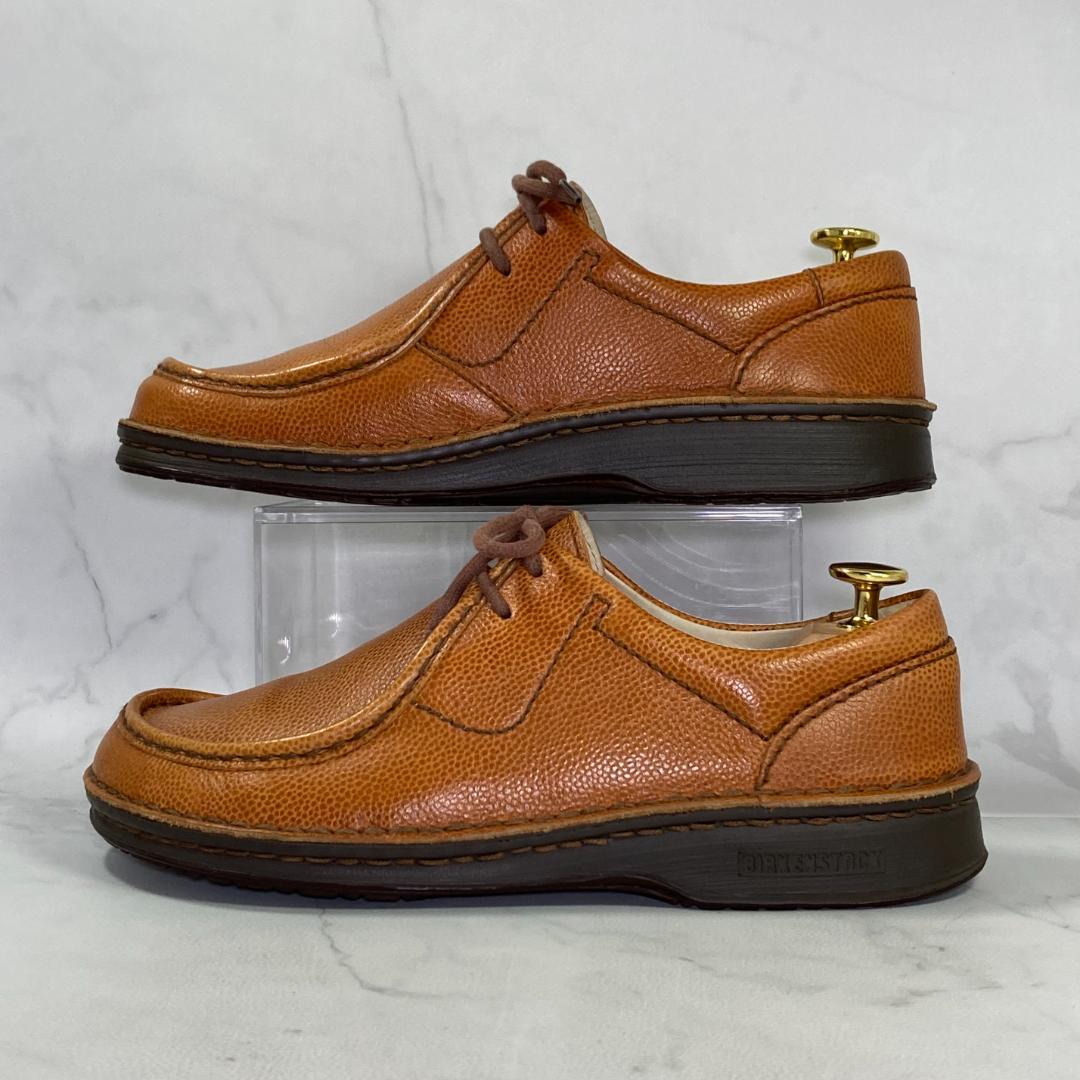 【美品】ビルケンシュトックパサデナ プレミアムレザー 24.5㎝ コニャック